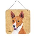 Micasa Basenji Aluminium Metal Wall or Door Hanging Prints MI234860